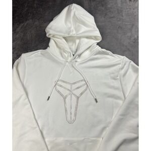 Nike Kobe Halo Mamba Day Men's 2XL Pullover Hoodie Dri-FIT White HF0066-100
